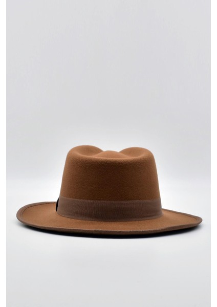 Vintage Erkek Fedora Fötr Şapka Panama Ingiliz Trilby Kasket Taba modelleri