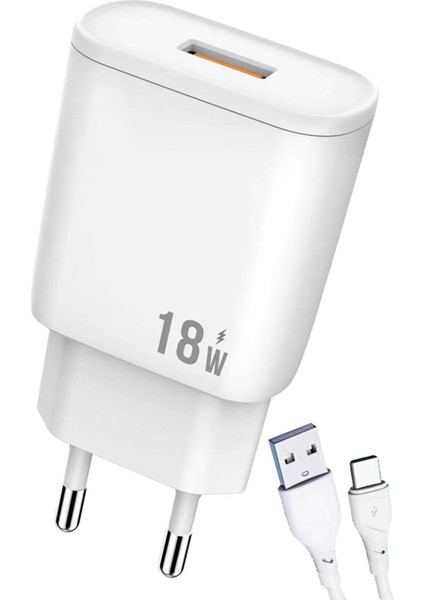 General Mobile Gm 21 Plus Şarj Aleti 18W Hızlı Şarj - GR-A7T