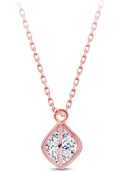 925 Ayar Gümüş Trend Kolye SK5270 fiyatları