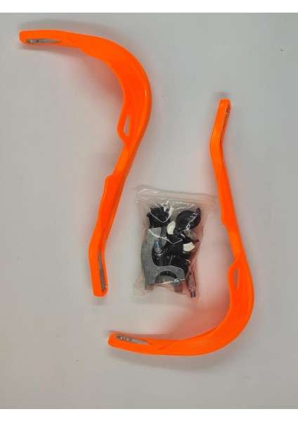 Motor Üniversal Cross Enduro Uyumlu Elcik Koruma Turuncu Renk fiyatları