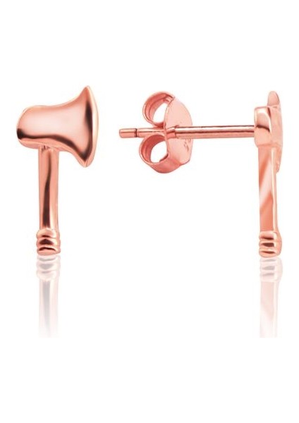 925 Ayar Gümüş Balta Küpe SKU0819