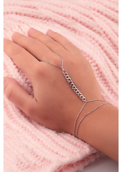 925 Ayar Rose Kaplama Zincir Gümüş Şahmeran fırsatları