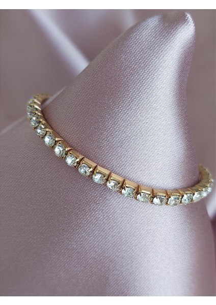 Lastikli Su Yolu Gold Bileklik (15-20 Cm) fiyatları