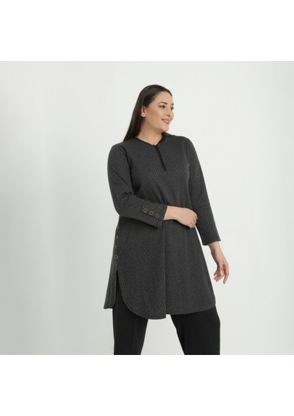 Vako Desen Tunik Pantolon Ikili Takım 2692C