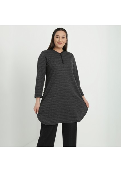 Vako Desen Tunik Pantolon Ikili Takım 2692C