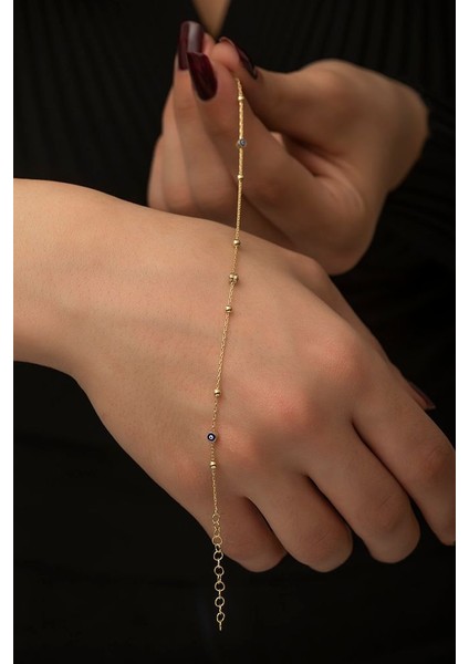 Nazar Boncuklu Gümüş Bileklik fiyatları