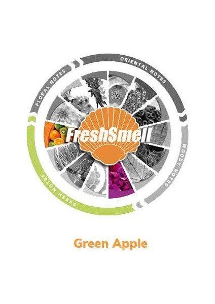 Freshsmell Çok Amaçlı Koku Giderici Yeşil Elma