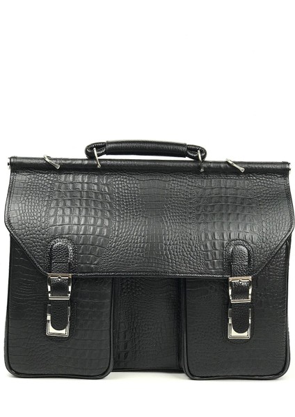 Deri Evrak Çantası