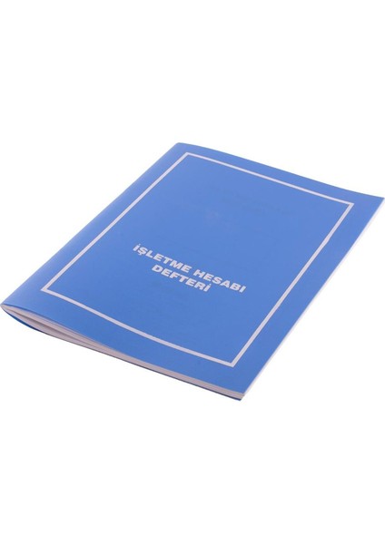 Işletme Defteri Ticari 48 Yaprak Plastik Kapak 20 x 28 cm