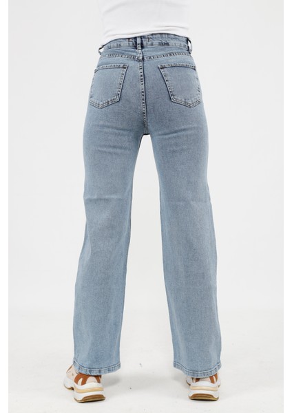 1232 Bycoolest Butik Geniş Paça Kot Pantolon modelleri
