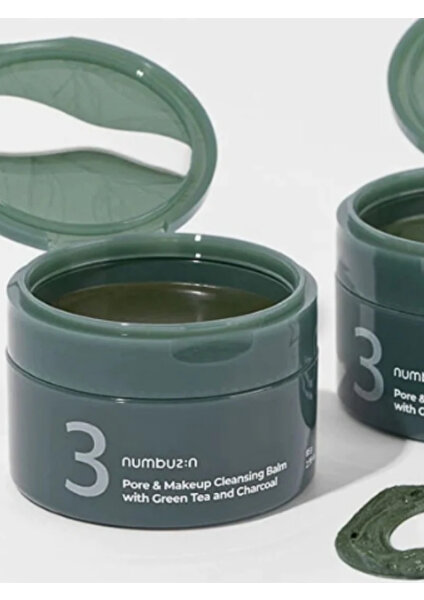 - No.3 Pore & Makeup Cleansing Balm With Green Tea And Charcoal