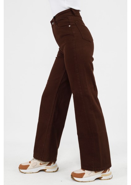 1232 Bycoolest Butik Geniş Paça Kot Pantolon