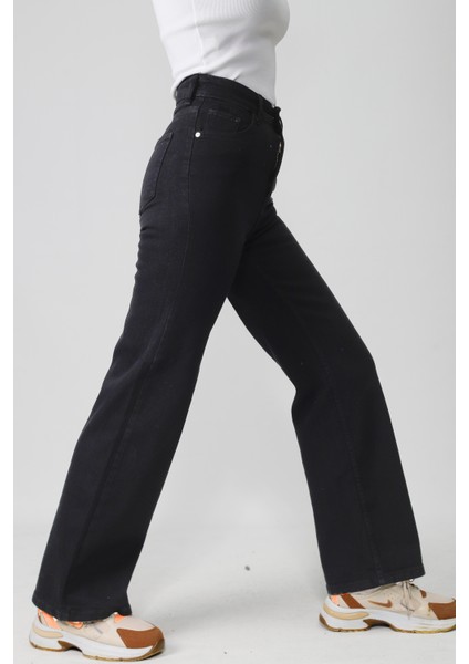 1232 Bycoolest Butik Geniş Paça Kot Pantolon