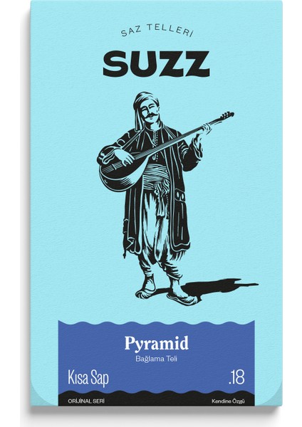 Pyramid Kısa Sap Bağlama Teli