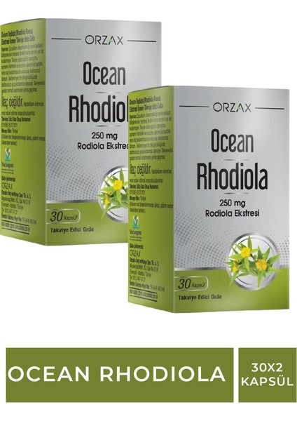 Ocean Rhodiola 30 Kapsül 2 Adet