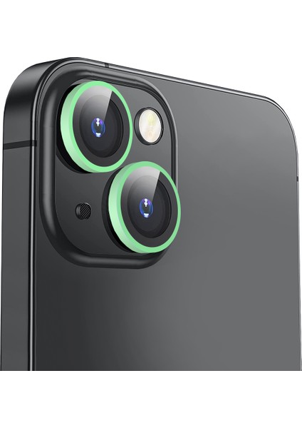 Buff iPhone 14 / 14 Plus Neon Metal Lens Koruyucu Green fırsatları