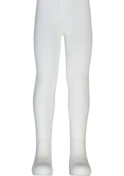 Ekru Kız Çocuk Koton Külotlu Çorap modelleri