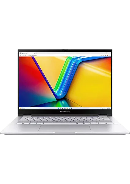 Vivobook S 14 Flip TP3402VA-LZ187W Intel Core I5-1335U 16GB Ram 512GB SSD 14'' IPS Dokunmatik Kalemli W11 Home Taşınabilir Bilgisayar Snertech