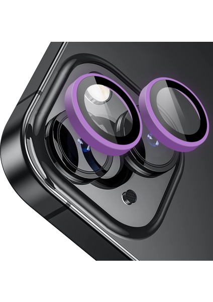 Buff iPhone 14 / 14 Plus Neon Metal Lens Protector Purple fiyatları