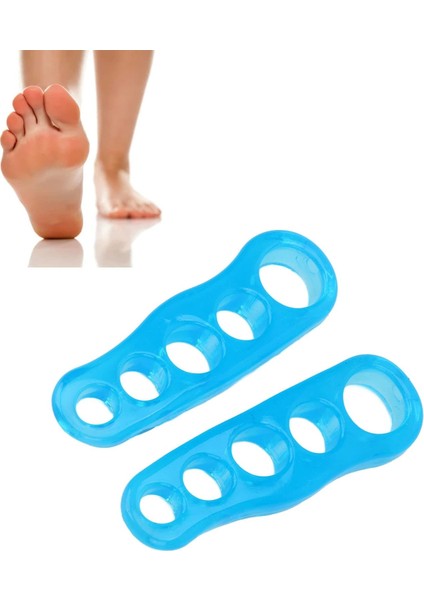 Ayak Parmak Ayırıcı Yeniden Kullanılabilir Ayak Parmakları Bunyon Örtüşen Ayak Parmakları Için Sedye Düzeltici ( M)