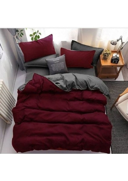 Nç08 Miss Linda Home Pamuklu Çift Taraflı Çift Kişilik Nevresim Takımı modelleri