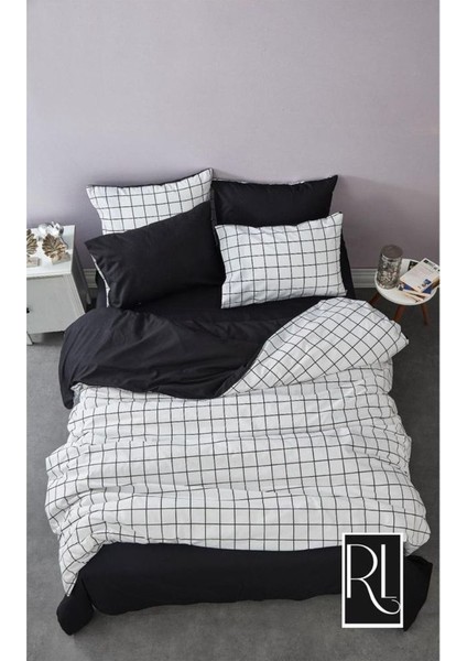 Nç7 Miss Linda Home Pamuklu Çift Taraflı Çift Kişilik Nevresim Takımı