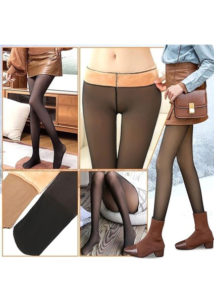 Kadın Polar Termal Kışlık 2 Beden Incelten Larosa Külotlu Çorap modelleri