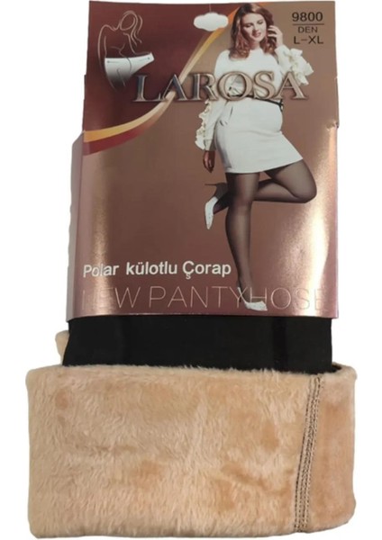 Kadın Polar Termal Kışlık 2 Beden Incelten Larosa Külotlu Çorap fırsatları