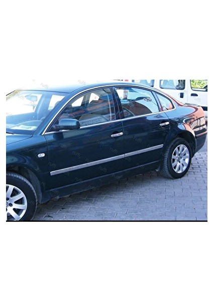 Vw Passat 3b Krom Yan Kapı Çıtası 4 Kapı 1996-2005 Model Arası P. Çelik