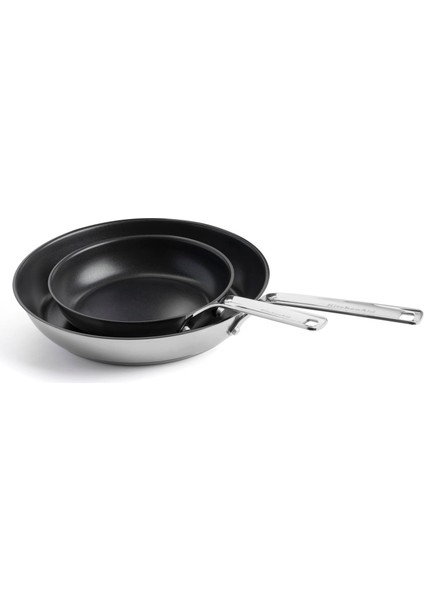 Yapışmaz Çelik Tava Seti 20 + 28 cm