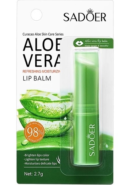 ​Sadoer Aloe Vera Dudak Balm Bakım Kremi