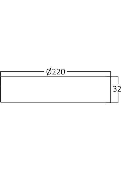 BP03-31800-BRY 18W 3000K S.üstü Yuvarlak LED Panel Günışığı 2'Lİ PAKET