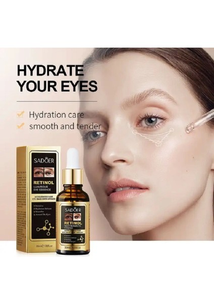 Göz Torbası Kaldırma Lux Series Retinol Göz Çevresi Bakım Serumu (30 Ml)