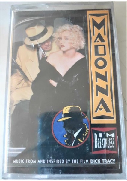 Madonna I'm Breathless Kaset (Orjinal Dönem Kağıt Baskı)