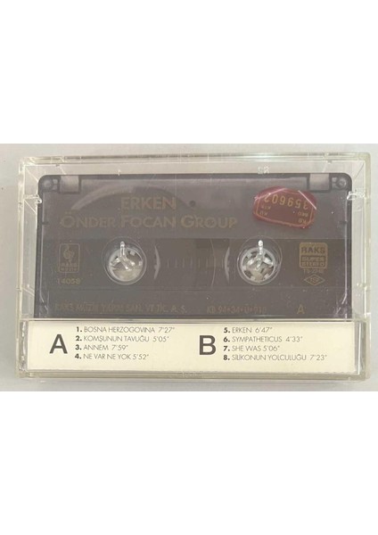 Önder Foçan Group Erken Kaset (Orjinal Dönem Baskı) fiyatları