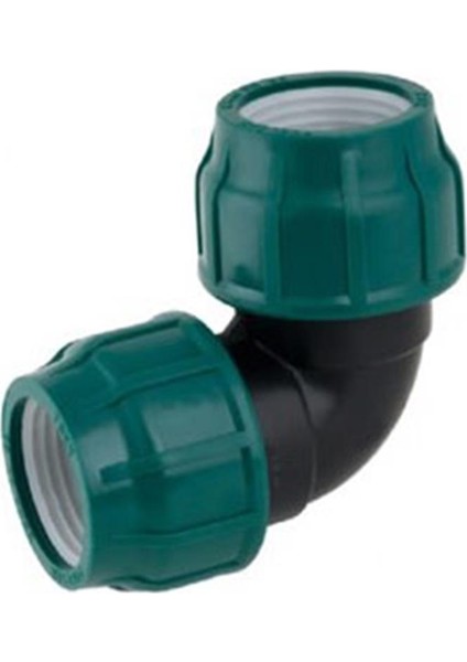25 mm Kaplin Dirsek Yeşil Seri