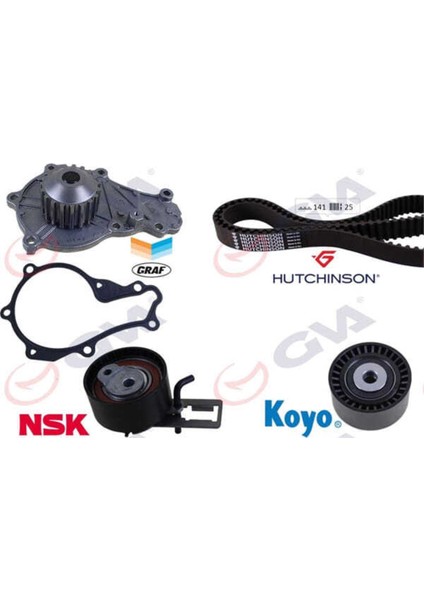 59WPK4325H1 59WPK4325H1 Devirdaimli Eksantrik Gergi Seti C5 Iıı C4 Iı Ds4 P208 P308 P3008 P5008 P2008 Partne