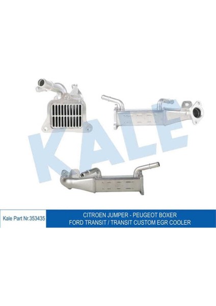 353435 353435 Egr Soğutucu Citroen Jumper Peugeot Boxer Ford Transit Transit Custom