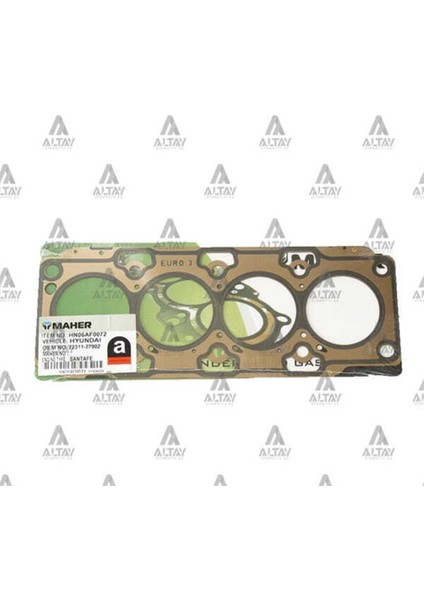3124 3124 Silindir Kapak Contası Santafe Dizel 2.0