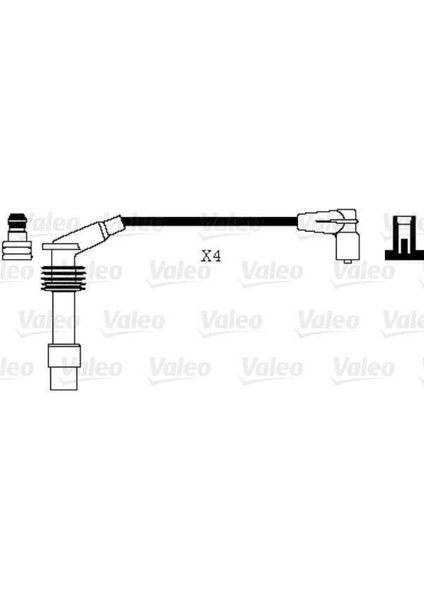 346074 346074 Buji Kablosu Takım Astra F G -Combo 1.4 1.6 Zafira A B Merıva 1.6 Vectra B Corsa B Uyumlu