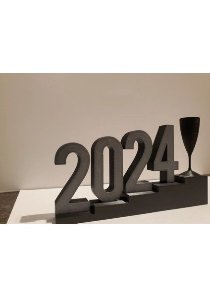 Yılbaşı 2024 Temalı Dekorasyon Süsü