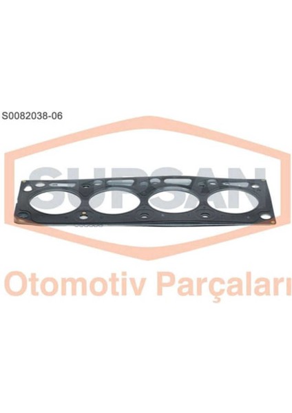 Supsan S0082038-06 S0082038-6 Silindir Kapak Contası 6 Delık Cmax 07- Fiesta 00- Focus 98- Mondeo 07- Transit co