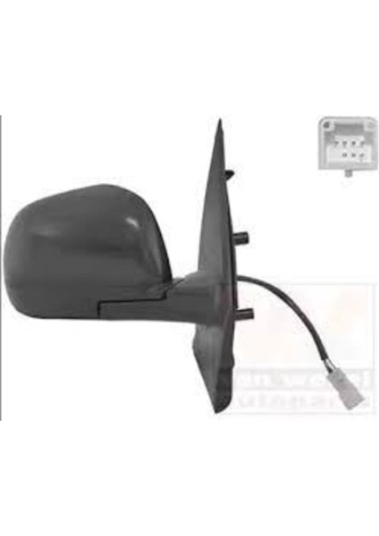 M005.5019 M005.5019 Dikiz Aynası Dokker 13- Sağ (Elektrikli-Astarlı-Sensörlü)