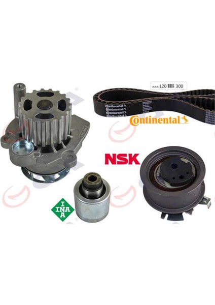59WPK7574 59WPK7574 Devirdaimli Triger Seti Caddy T5 1,9 Tdı