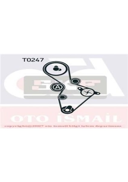 VKMA01222 Trıger Eksantrık Gergı Setı Golf V Jetta Iıı Passat 05- Touran / A3 A4 A6 / Toledo Iv Altea Uyumlu