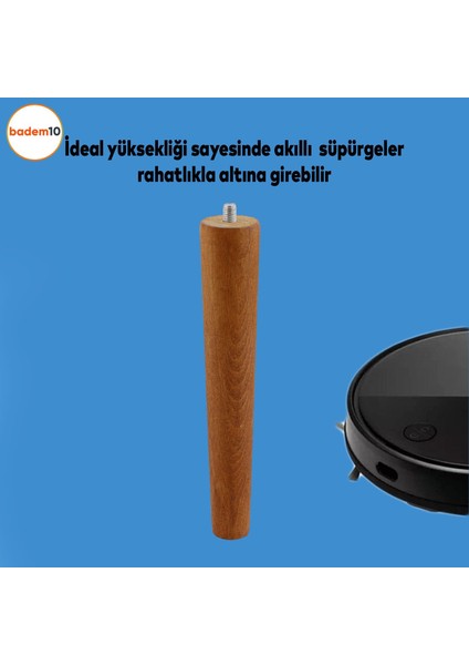 Mobilya Sofra Ahşap Ayak Sehpa Sandalye Masa Puf Tabure Mobilya Kanepe Ayağı Koltuk Baza Dolap Ayakları 20 cm