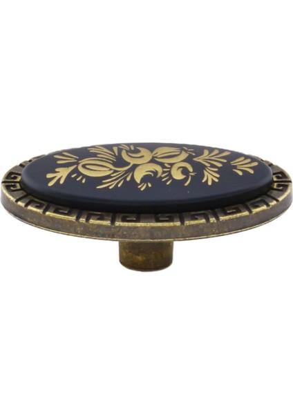 Dekoratif Dolap Kulpu Mobilya Mutfak Çekmece Kapak Kulp Kulbu Antik Sarı Renk Metal Kulp