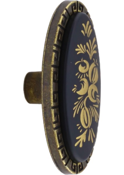 Dekoratif Dolap Kulpu Mobilya Mutfak Çekmece Kapak Kulp Kulbu Antik Sarı Renk Metal Kulp fırsatları