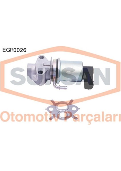 Supsan EGR0026 EGR0026 Egr Valfi Vw Bora - Caddy - Golf - Polo 1.6 Apf-Avu-Aur-Bfq / Audi A3 1.6 Bgu Uyumlu