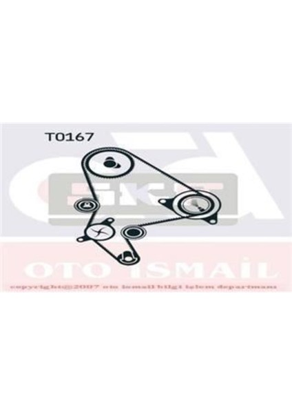 VKMA03244 Trıger Eksantrık Gergı Setı Partner / Xsara Berlıngo Jumpy 1.9d Uyumlu